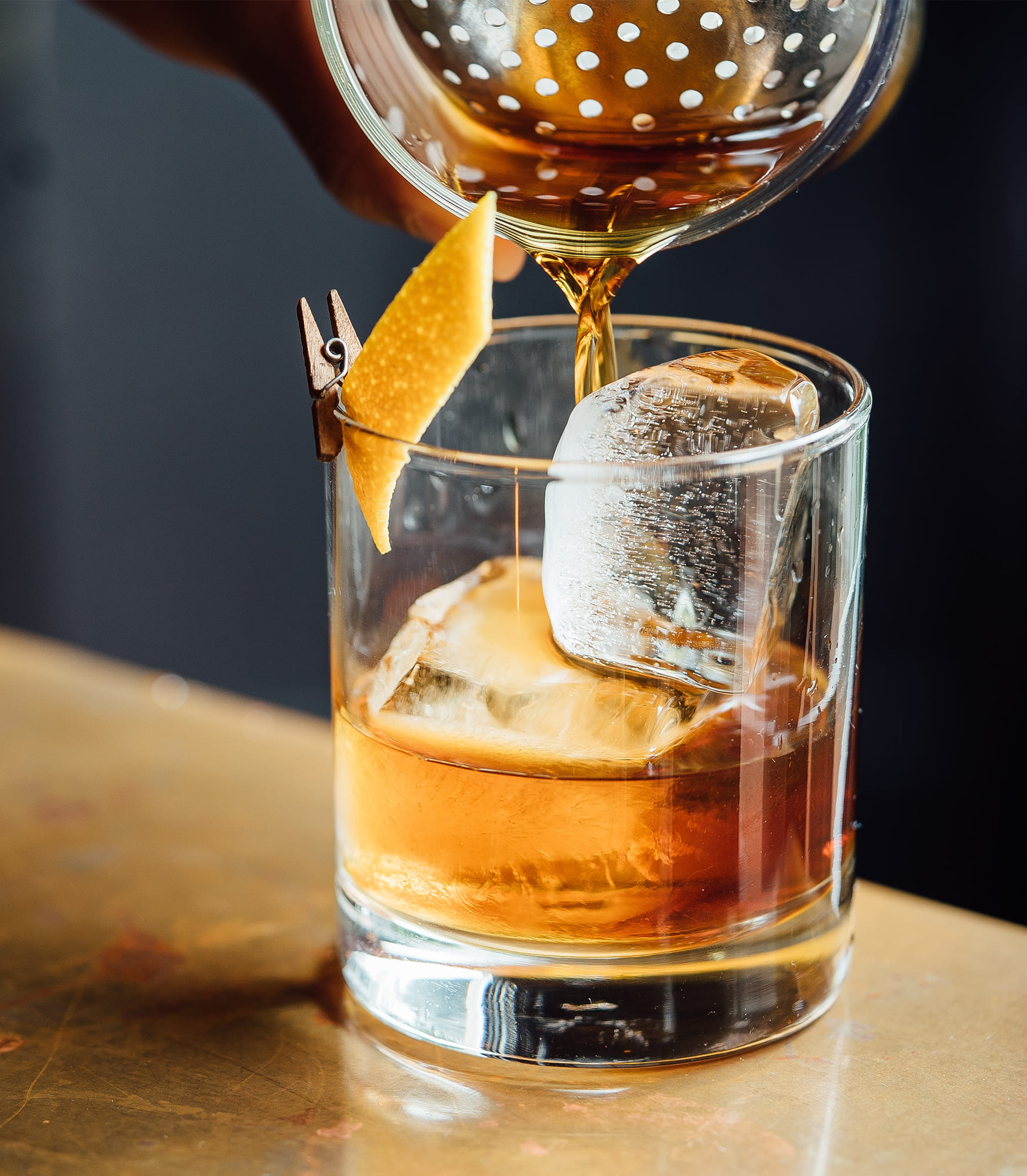 Pouring a Cocktail Pouring a Cocktail